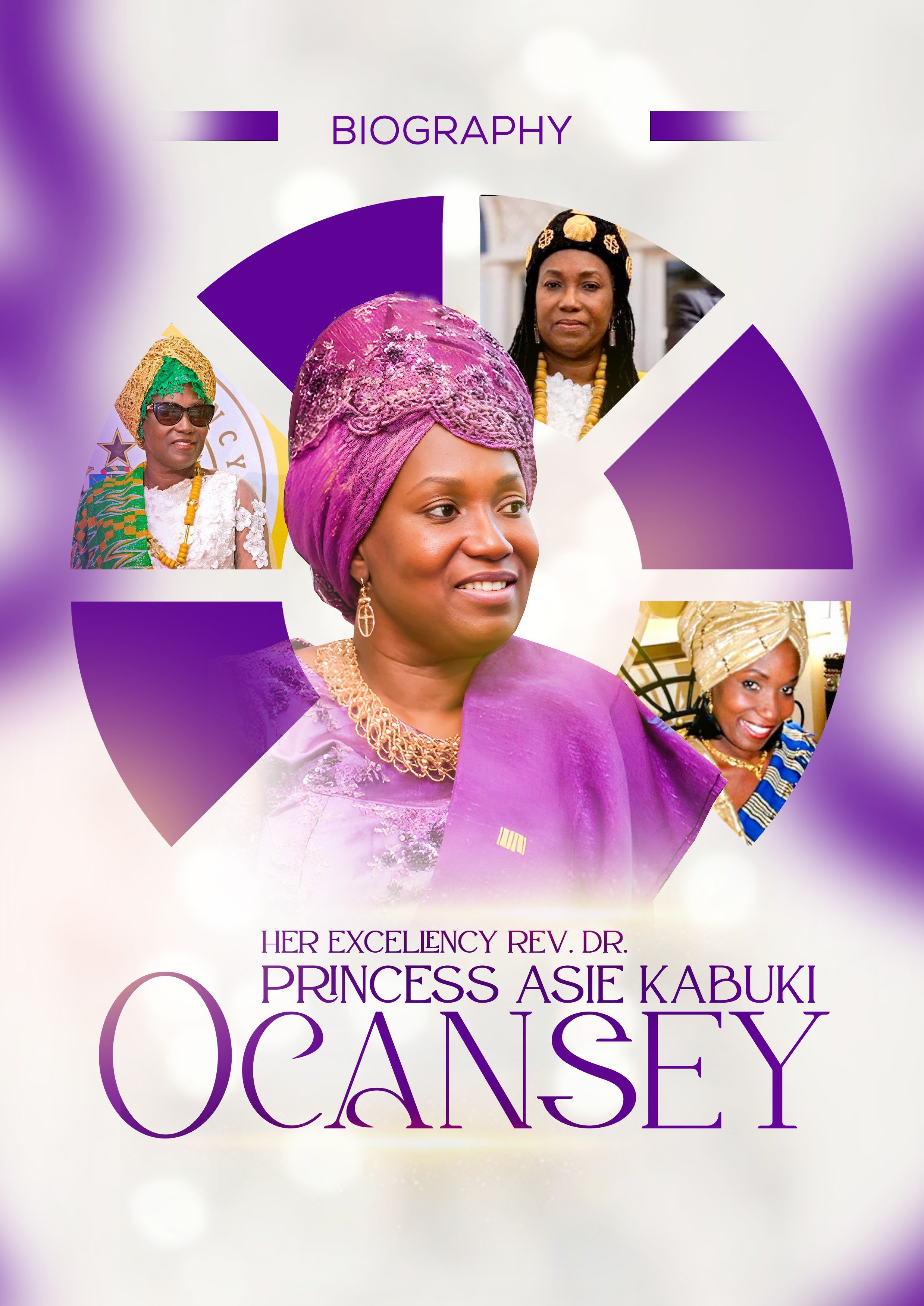 Portrait of H.E. Rev. Dr. Princess Asie Kabuki Ocansey