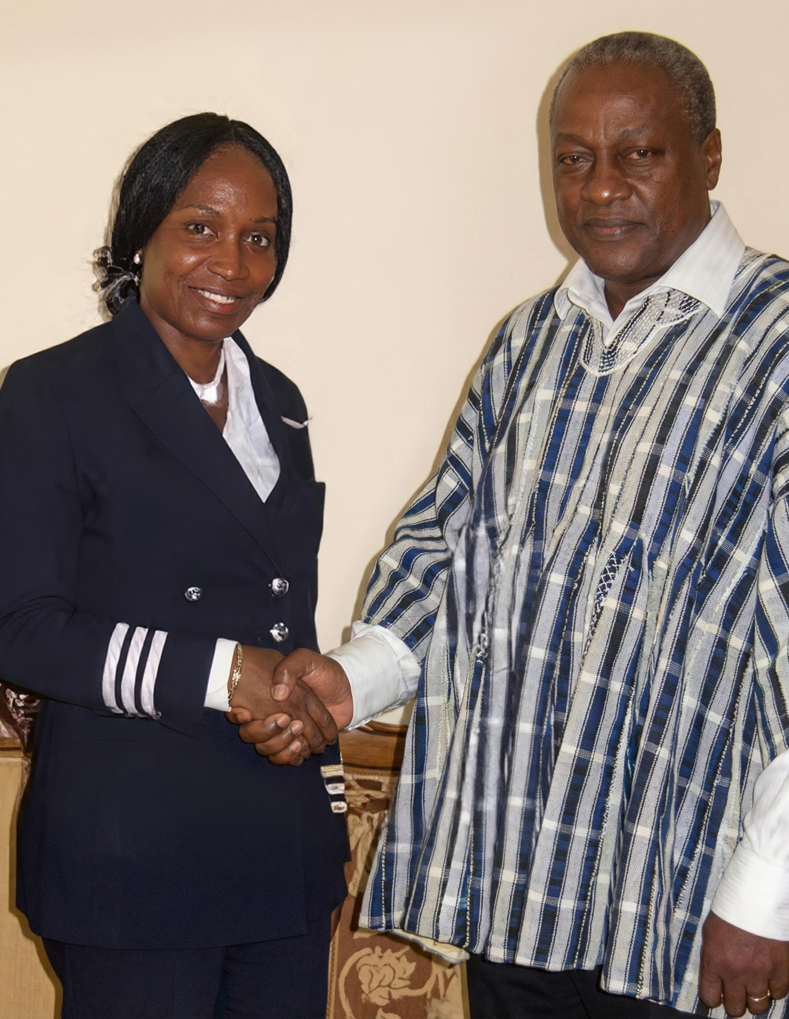 With H.E. President John Dramani Mahama of Ghana